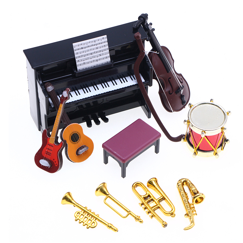 Musical Instrument Manufacturers - Casa de muñecas en miniatura, instrumento