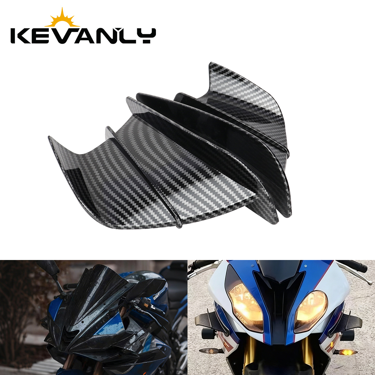Musical Instrument Accessories - Alerón Aerodinámico para Motocicleta, Kit de