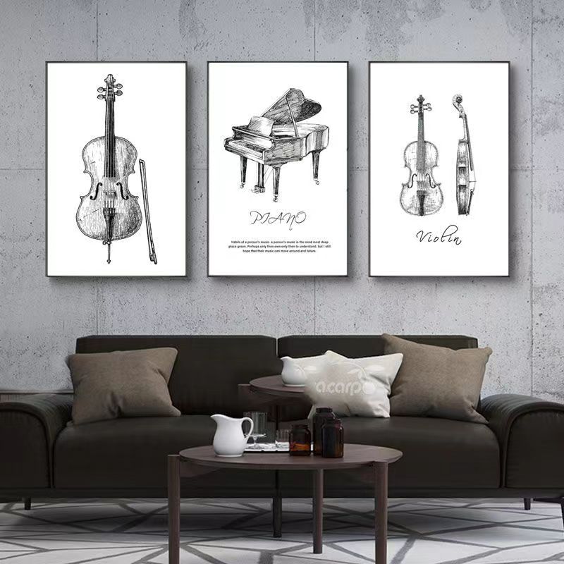 Musical Instrument Manufacturers - Pintura en lienzo, Kit de tambor