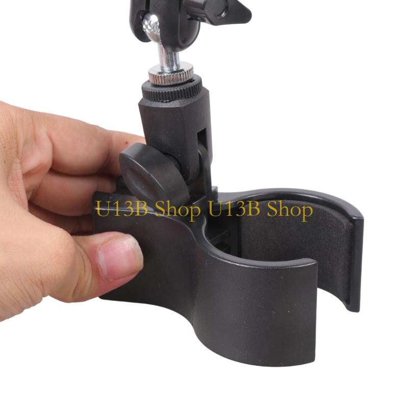 Musical Instrument Online - Clip micrófono con abrazadera ajustable resistente