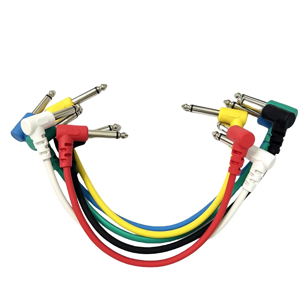 Musical Instrument Bass - 6 uds Cable de Audio para