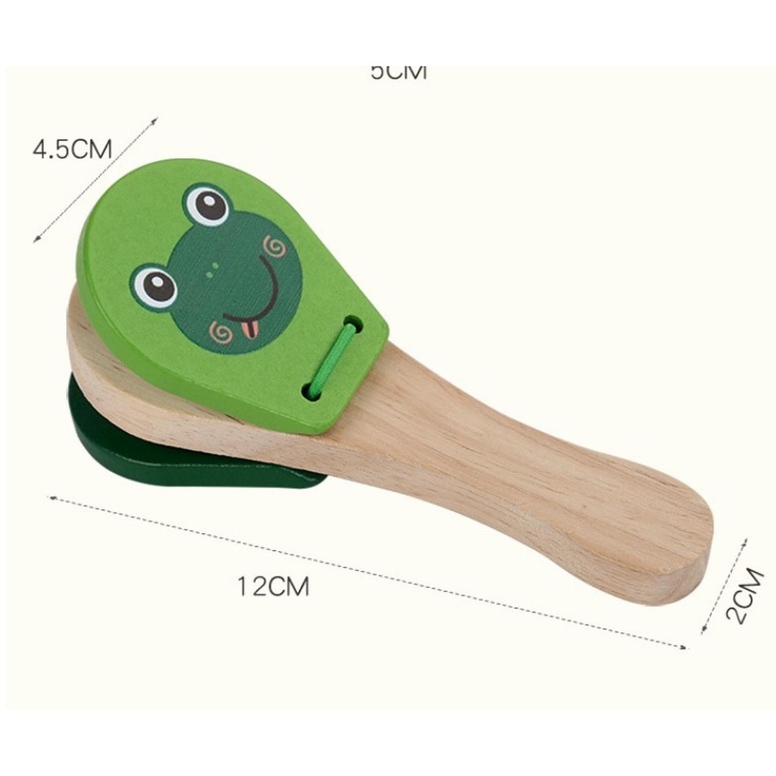 Castañuelas de Madera para Niñ - Musical Instrument Rattle reseña y precio