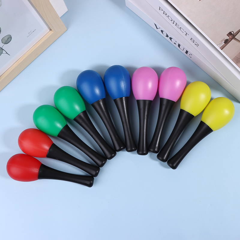 Juego de 2 Maracas de Plástico - Musical Instrument Rattle reseña y precio