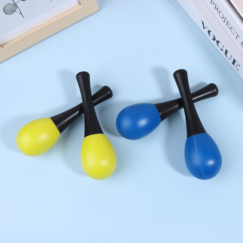 Juego de 2 Maracas de Plástico - Musical Instrument Rattle reseña y precio