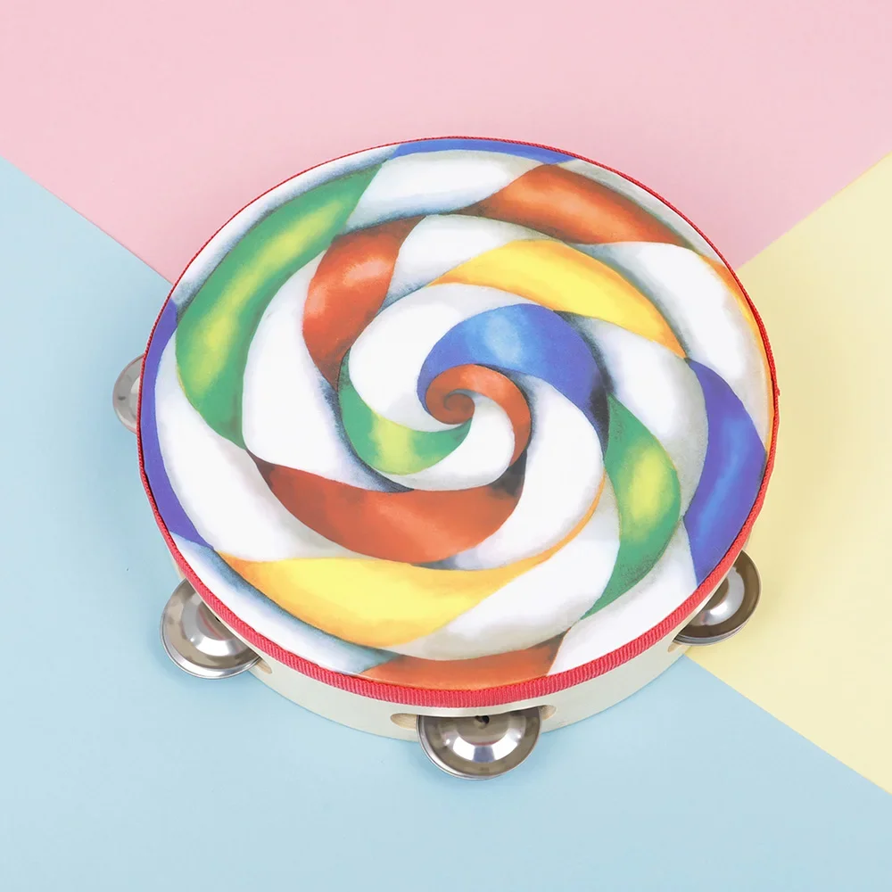 IRIN Orff Tamborín Lollipop de - Musical Instrument Rattle reseña y precio
