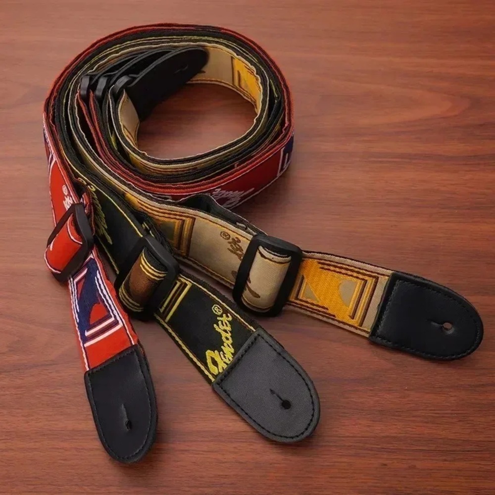 Correa de guitarra bordada de  - Musical Instrument Band reseña y precio