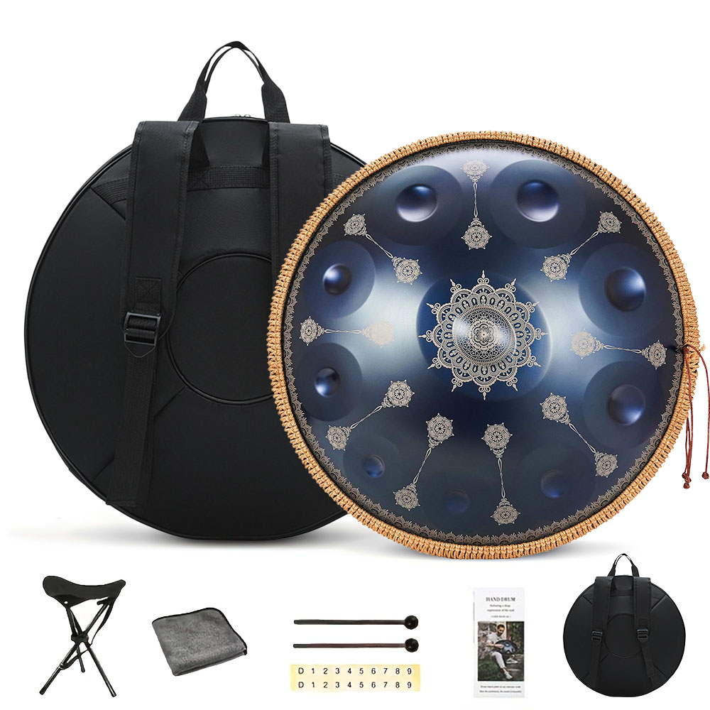 Tambor Handpan de 10 Notas, 22 - Musical Instrument Bag reseña y precio