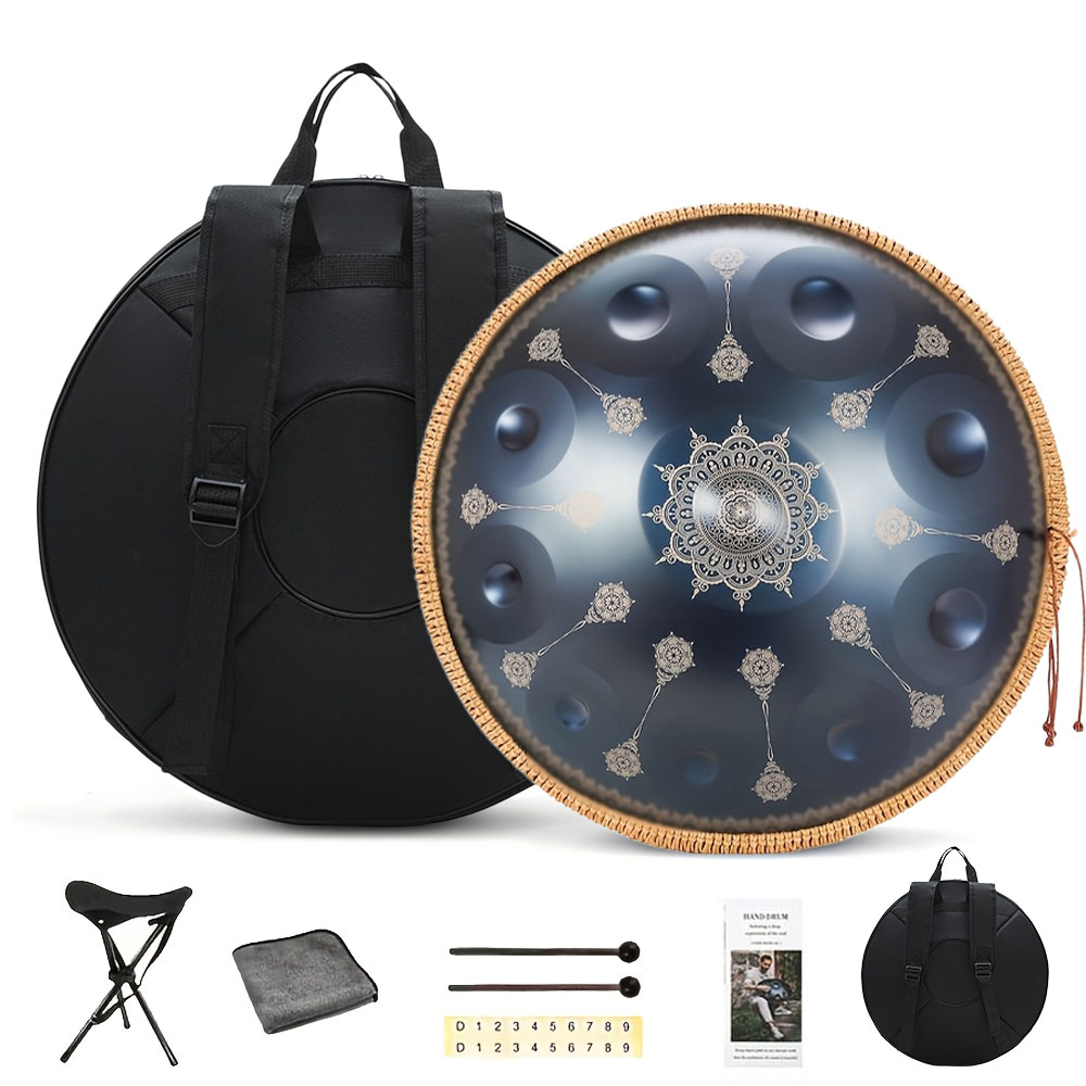 Tambor Handpan de 10 Notas, 22 - Musical Instrument Bag reseña y precio