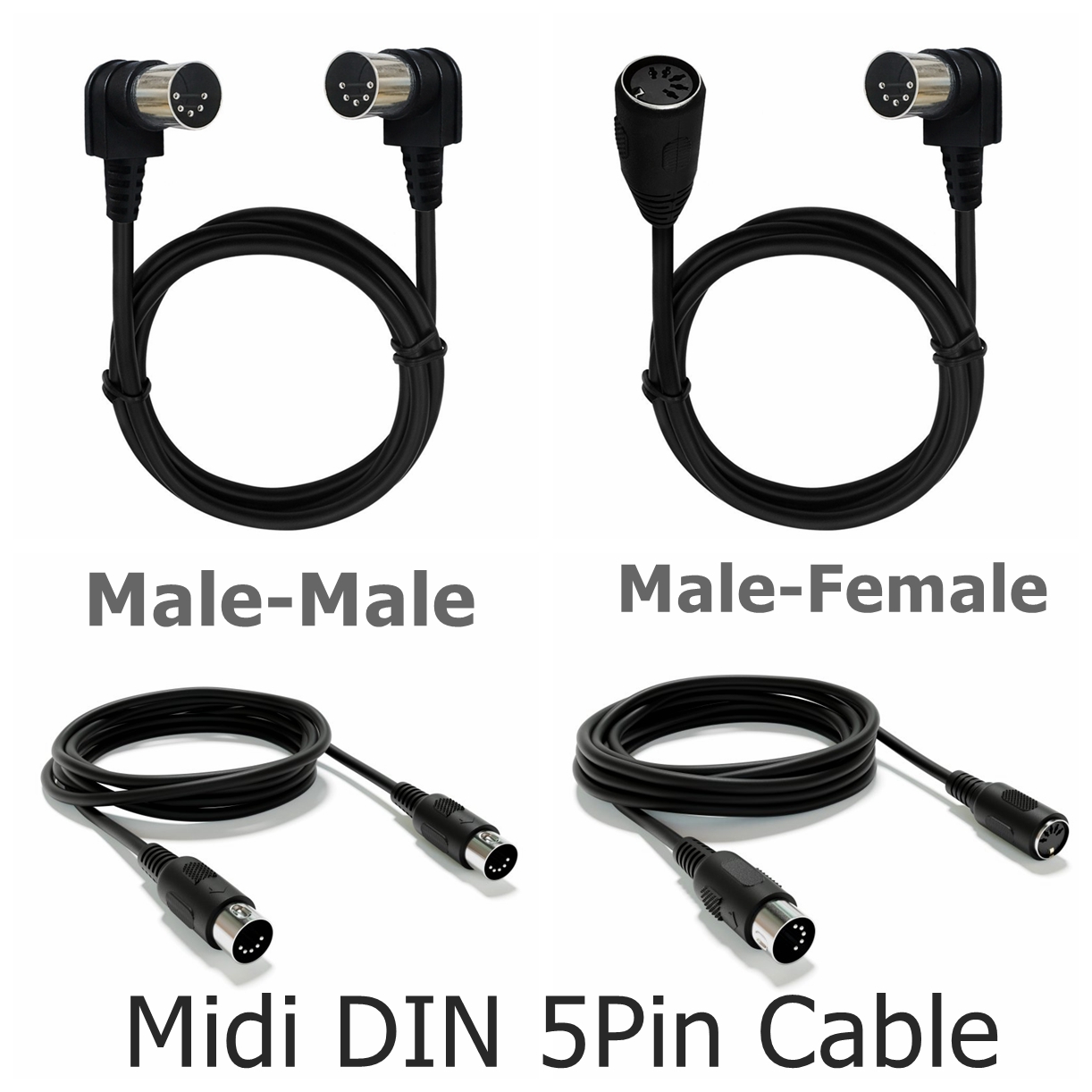 Cable de Extensión MIDI DIN de - Musical Instrument Digital Interface reseña y precio