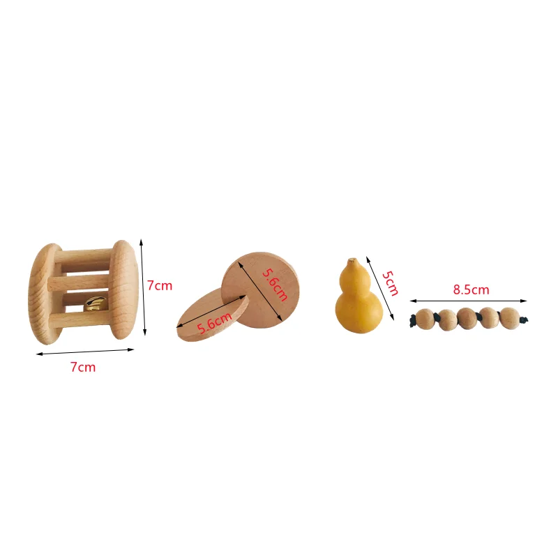 Sonajero de campana de madera  - Musical Instrument Rattle reseña y precio