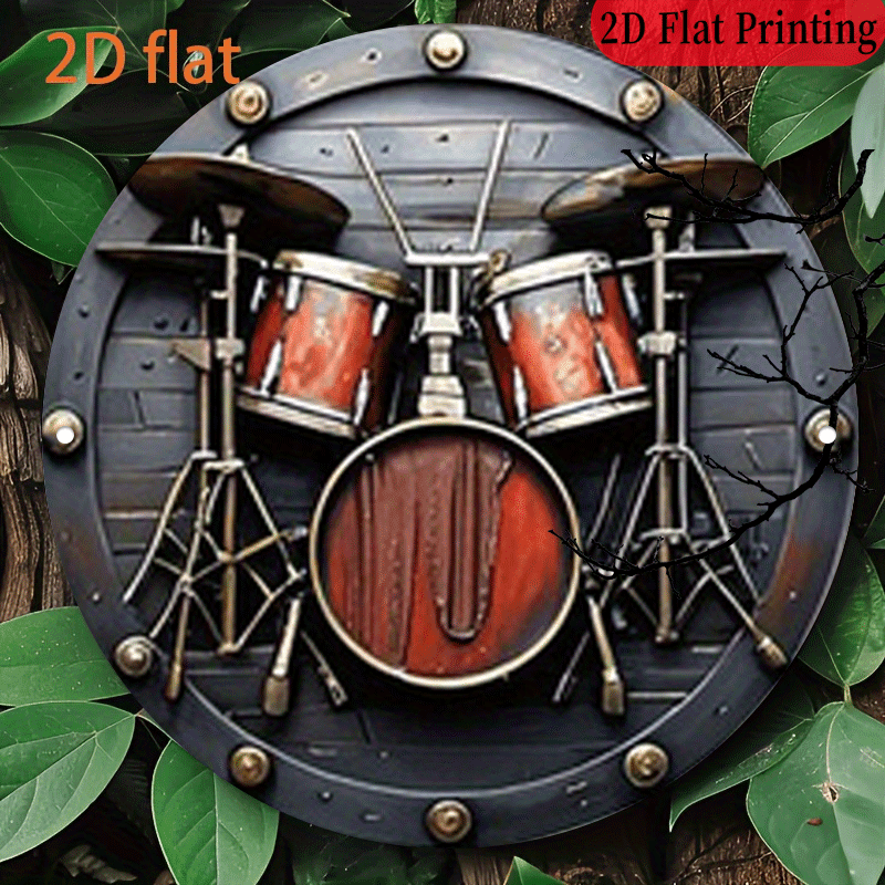 2D plano, 1 pieza, 20,32x20,32 - Musical Instrument Band reseña y precio