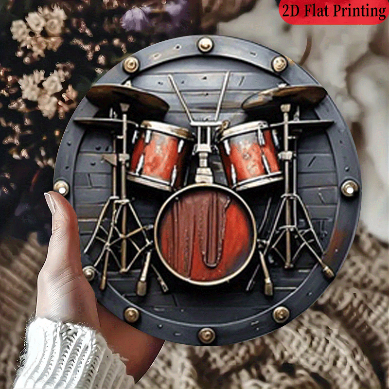 2D plano, 1 pieza, 20,32x20,32 - Musical Instrument Band reseña y precio