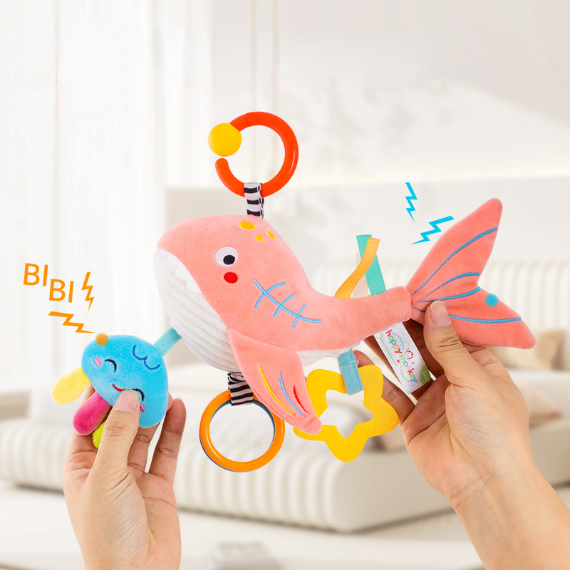 Juguete de peluche suave para  - Musical Instrument Rattle reseña y precio