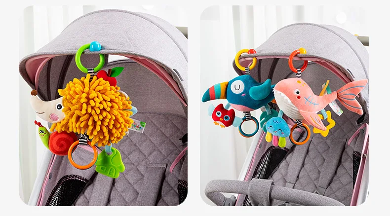 Juguete de peluche suave para  - Musical Instrument Rattle reseña y precio