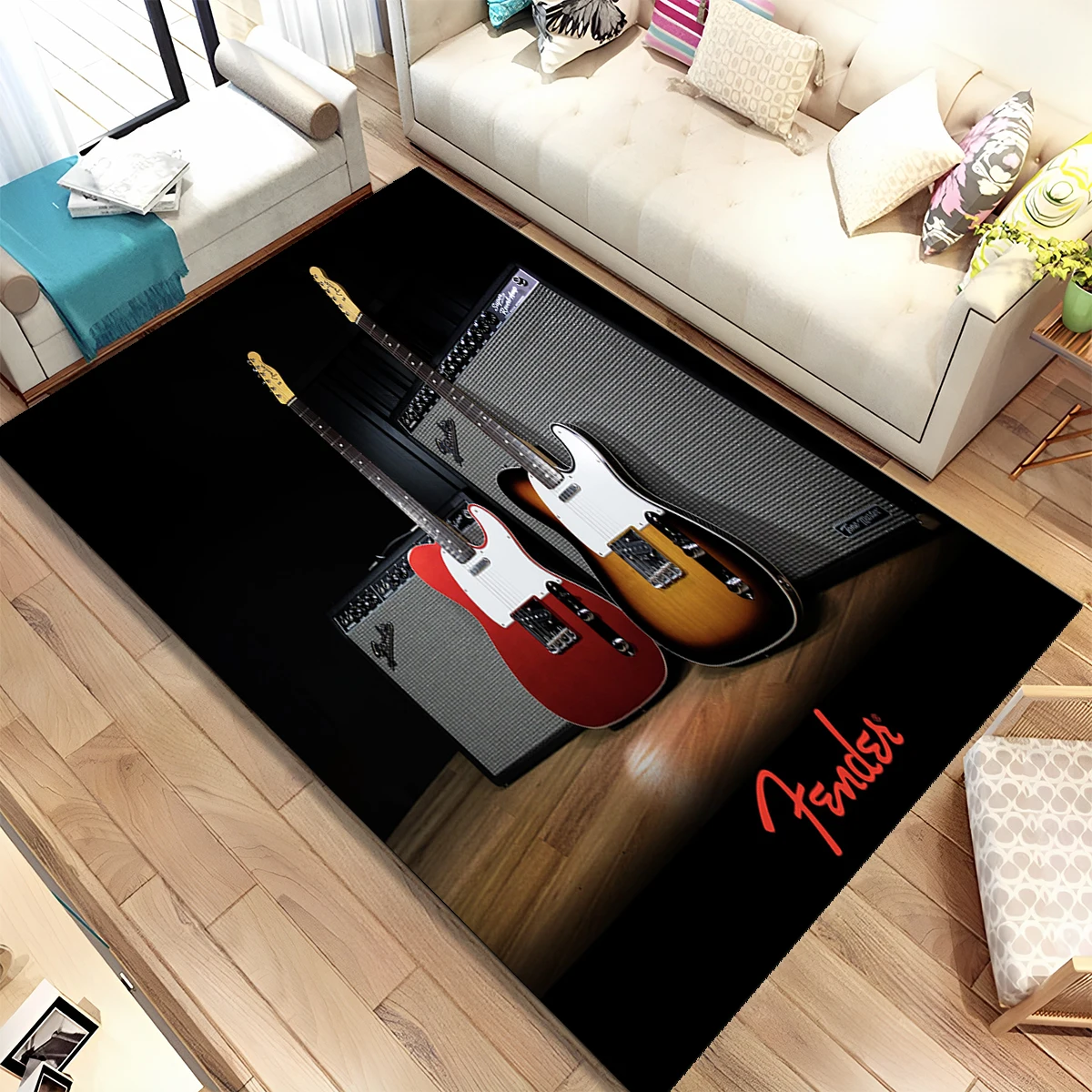 Alfombra Decorativa con Diseño - Musical Instrument Online reseña y precio