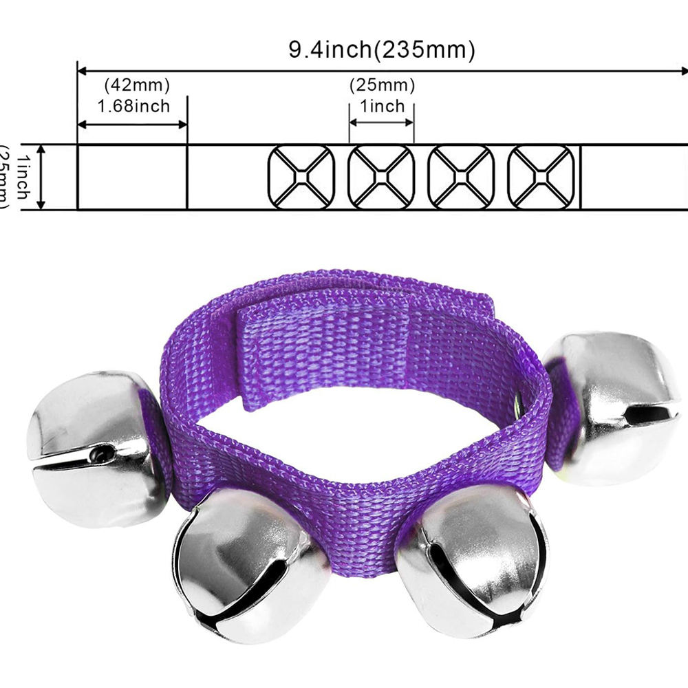 Pulsera de Campanas Jingle Bel - Musical Instrument You Shake reseña y precio